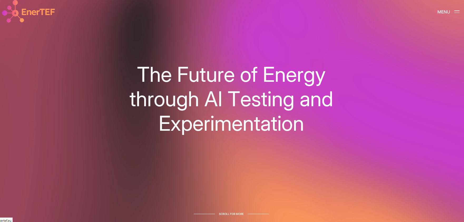 EnerTEF Project Website is Live! banner