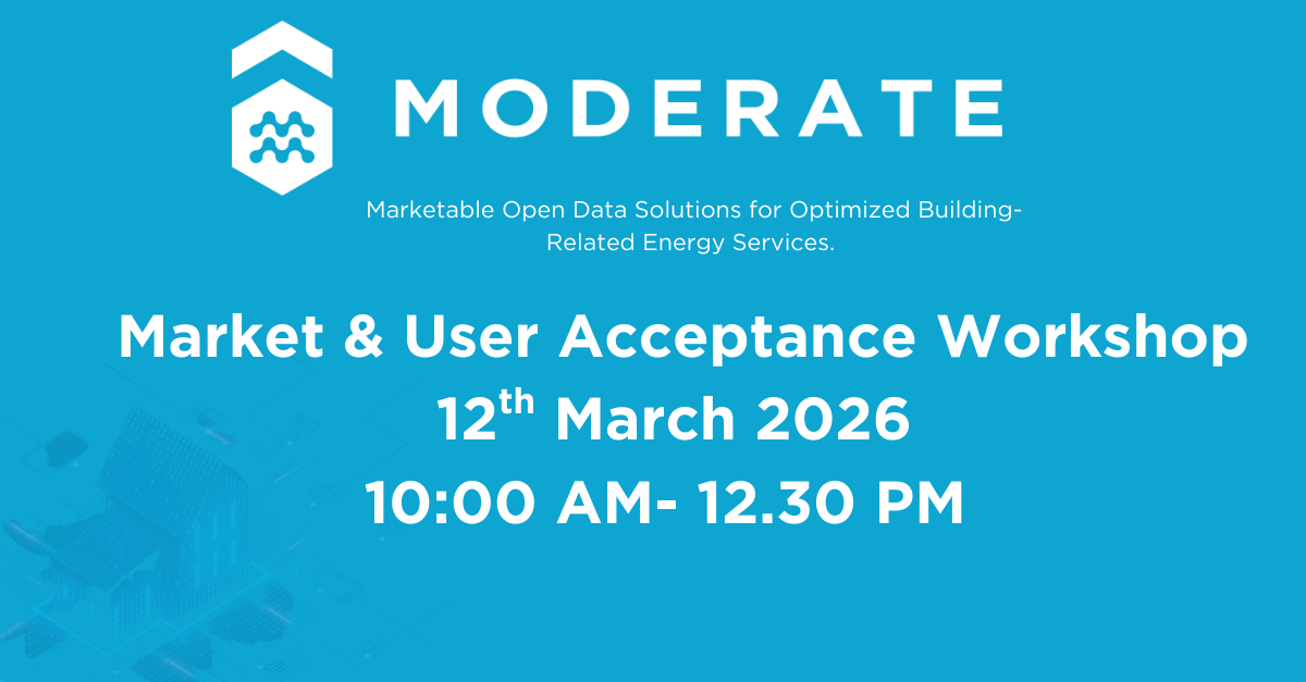 2nd MODERATE Market & User Acceptance Workshop banner