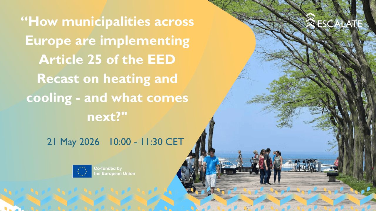 How municipalities across Europe are implementing Article 25 of the EED Recast on heating and cooling &ndash; and what comes next? banner