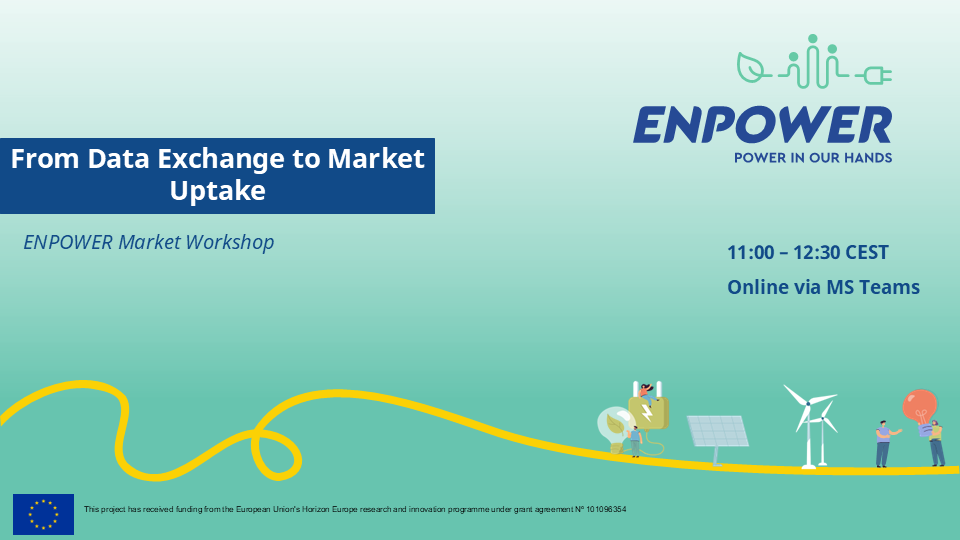 ENPOWER Project to Host Online Workshop on Trusted Data Exchange and Market Uptake banner