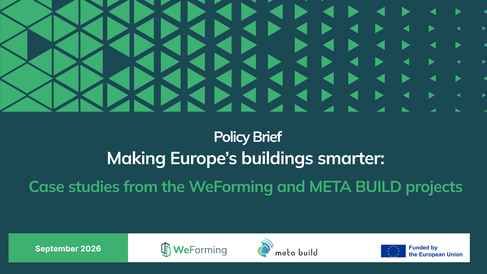 Policy Brief between WeForming and META BUILD banner